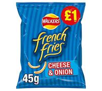 Walkers Patatine fritte con formaggio e cipolla, confezione da 15 x 45 g