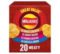 Walkers Patatine Meaty Variety Multipack 20x25g