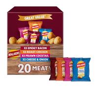Walkers Patatine Meaty Variety Multipack 20x25g