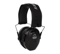 Walker's Razor Compact Passive Youth & Women's Noise Blocking - Pistola da caccia, protezione dell'udito, fascia confortevole con telaio in filo metallico, colore: nero