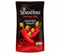 Walkers Sensations Peanuts Thai Sweet Chlli 150 g - Confezione da 6