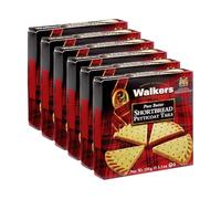 Walkers Shortbread Petticoat Tails, 5.3-Ounce Boxes (Pack of 6)