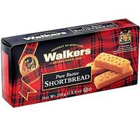 Walkers - Shortbreadbread Limited de Mantequilla 250 gr - Confezione da 12 pz.