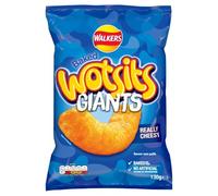 Walkers Wotsits Giants Really Cheesy Vegetarian Spuntini al forno 130 g