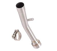 WALKFB Catalizzatore di Scarico Moto Elimina Fuga Silenziatore Migliorare metà di Collegamento Tubo per Kawasaki per Ninja H2SX SE Plus H2SE H2 SX 2018 2019 2020 2021