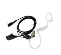 Walkie Auricolare PTT A 2 Pin Con Microfono Per KENWOOD QUANSHENG TYT BAOFENG