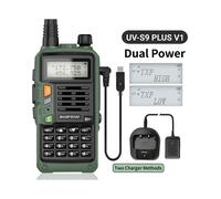 Walkie S9 Plus V2 10W Potente, Verde V1, Euro