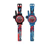 Kids Licensing Orologio walkie-talkie 2 in 1 Spiderman venduto in coppia