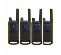 Motorola Talkabout T82 Extreme Quad Pack ricetrasmittente 16 canali Nero, Arancione