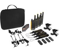 Motorola Talkabout T82 Extreme Quad Pack ricetrasmittente 16 canali Nero, Arancione