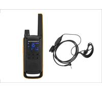 Walkie Talkie MOTOROLA TLKR T82 Con Auricolare - Include 1 Walkie + 1 Auricolare