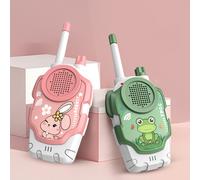 Walkie talkie per bambini, confezione da 2, per l'interazione genitore-figlio.