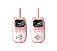 Walkie-talkie per bambini, giocattolo interattivo per genitori e figli, rosa