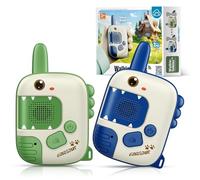 Walkie Talkie per Bambini, Giochi Bambini 3 4 5 6 7 8 Anni Walkie Talkies Giocattoli Dinosauro Regalo Bambino 3-8 Anni Giochi Esterno Bambini Giocattoli Bambino 4-9 Anni Regalo Compleanno Bambini