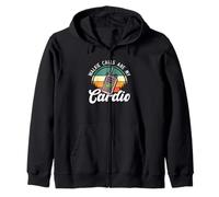 Walkie Talkie Sped Teacher Walkie Le chiamate Sono Il Mio Cardio Felpa con Cappuccio