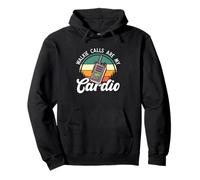 Walkie Talkie Sped Teacher Walkie Le chiamate Sono Il Mio Cardio Felpa con Cappuccio