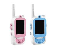 Walkie-Talkies Video per, Citofono a Lunga Raggio Attività All'Aperto, Citofono Senza Fili per Giochi in Famiglia Regalo Natale Compleanno