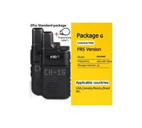 Walkie X-M6 Mini radio bidirezionale, pacchetto G FRS Cable