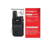 Walkie X-M6 Mini Radio, Pacchetto B Cavo PMR