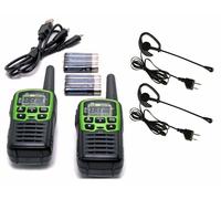 WALKIES MIDLAND XT30 CON CAVO RICARICA BATTERIE + 2 CUFFIE STICK CON VOX