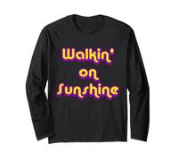 Walkin' on Sunshine 80s Dance Maglia a Manica