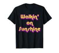 Walkin' on Sunshine 80s Dance Maglietta