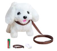 Walking Barking Toy - Dog Plush Realistic Interactive Walking Puppy
