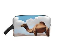Walking Camel Borsa da toilette multifunzionale da viaggio per uso quotidiano e fitness, per cosmetici, cancelleria e altro ancora