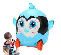Walking Electric Interactive Animated Toy - ABS 12,5 x 10 x 12,5 cm | Cartoon Musical Light Up Dancing Egg Toy, Walking oy | Ideal For, Girls, Family Fun, Friends, Indoor Play