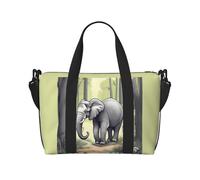 Walking Elephant Hand Travel Bag Borsa impermeabile per palestra, sport, vacanze