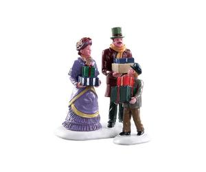Walking Family Set of 2 Cod. 82605 Figurina Lemax