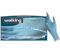 WALKING GUANTI NITROFORT S 100PZ GUANTI IN NITRILE, LIBERI DA POLVERE