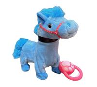 Walking Horse Toy, Electric Ride-along, Realistic Motion Plush Horse, Soft Huggable With Lead Rope For Guided Play, Interactive Kids Animal Toy With Usage For Preschoolers Boys Girls