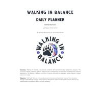 Walking In Balance Daily Planner