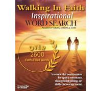 Walking in Faith Word Search: 108 Large Print Word Search Puzzles with 18 Quiet Devotional Reflections for Adults, Seniors & Teens