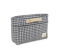Walking Mum. Beauty case Baby I Love Vichy. Borsa organizer piccola per accessori per la toilette e l'igiene del bambino. Pratico e comodo da indossare. Colore: nero. Dimensioni: 26 x 16 x 12 cm.