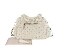 Walking Mum - Borsa fasciatoio, colore: rosa, Beige/Rosa e Beige/Verde, L