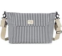 Walking Mum Bolso Cambiador I Love Vichy, Borsa fasciatoio, Nero