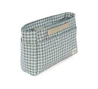 Walking Mum. Borsa organizer piccolo per accessori da viaggio e igiene del bambino. Pratico e comodo da trasportare. Colore verde. Dimensioni 26 x 16 x 12 cm.