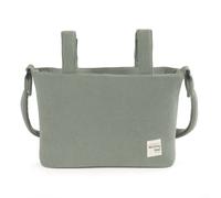 Walking Mum by Pasito a Pasito Borsa Fasciatoio in Velluto a Coste GALA MINT