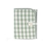 Walking Mum. Fasciatoio per bambini Remy. Design portatile e pieghevole. Facile da riporre nella borsa materna. Colore verde. Dimensioni: 18 x 27 x 4 cm.