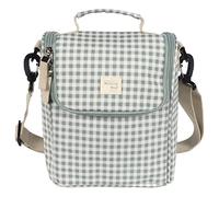 Walking Mum I Love Vichy - Borsa isotermica per alimenti per bambini, grande capacità, design versatile, con manico corto e tracolla, colore: verde, 26 x 23 x 12 cm, Verde, Contemporane
