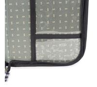 Walking Mum. Libro di nascita I Love Vichy. Custodia portadocumenti per neonati con tasche trasparenti e chiusura a zip. Colore: nero. Dimensioni: 19 x 28 x 1 cm.