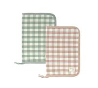 Walking Mum. Libro di nascita Remy. Custodia portadocumenti per neonati con tasche trasparenti e chiusura a zip. Colore rosa. Misure 19 x 28 x 1 cm, 36353