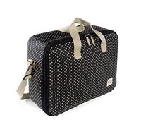 Walking Mum. Valigia per bebè Emily. Borsa di maternità per ospedale/clinica. Organizzatore per ciò di cui mamma, papà e bambino hanno bisogno. Colore: nero. Misure 49 x 37 x 12 cm (36278)