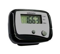 Walking Pedometer Step Counter, Distanza, Miglia / KM Display, Multifunctional Sports Accessory, Lightweight Portable Design, 1.85 x 1.38 pollici