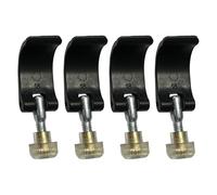 Walking Stick Lock - Alluminio lega 5 x 1,7 x 1,3 cm | Climbing Pole External Lōck with Fasten Clamp, Trekking Polè Lock Replacement, Walking Pole Lōck Clips | Mountaineering Hiking Backpacking