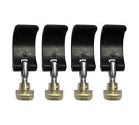 Walking Stick Lock - Alluminio lega 5 x 1,7 x 1,3 cm | Climbing Pole External Lōck with Fasten Clamp, Trekking Polè Lock Replacement, Walking Pole Lōck Clips | Mountaineering Hiking Backpacking