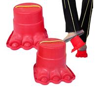 Walking Stilts Balance Stepper - Fun Outdoor Durable Kids Stilts | Portable Outdoor Play Equipment, Safe Coordination and Strength Builder, Colorful Physical Activity Toy for