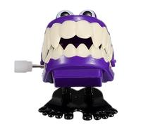 Walking Teeth - Funny Fake Teeth Clockwork, Gag Joke, Chattering Walking Feet Knickknack, punte dei denti per la decorazione della casa del desktop